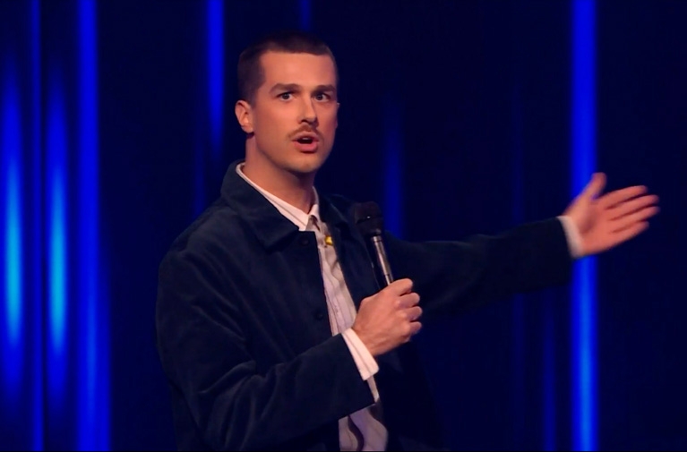 <p>Le monologue taquin sur les pochettes d&rsquo;albums de Pierre-Yves Roy-Desmarais - <em>Le 47e Gala de l</em>&rsquo;<em>Adisq&nbsp;</em></p>
